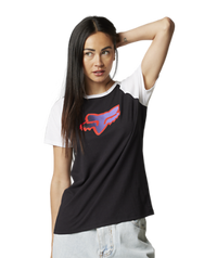Load image into Gallery viewer, FOX RACING WOMEN&#39;S FGMNT SS RAGLAN TEE
