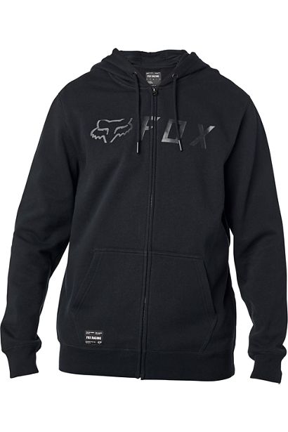 FOX MEN'S APEX ZIP FLEECE BLACK/BLACK