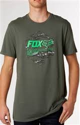 FOX MEN'S FULL BOAR SS PREMIUM TEE MILITARY