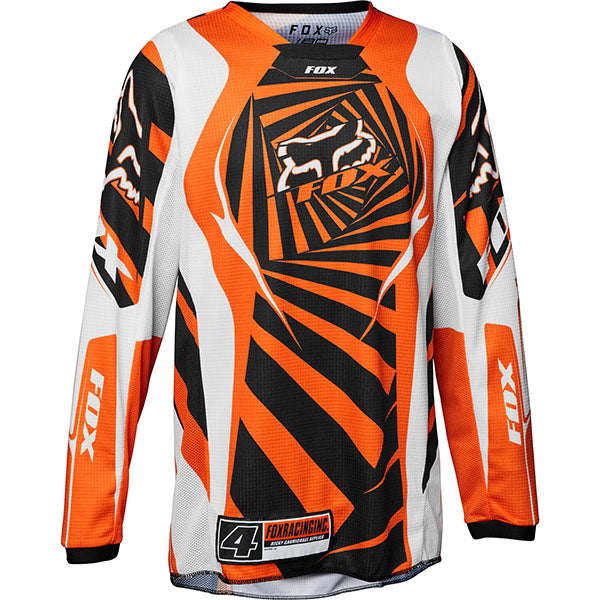 FOX YOUTH 180 GOAT JERSEY ORANGE/BLACK