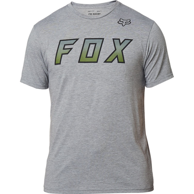 FOX MEN'S HIGHTAIL IT SS TECH TEE HEATHER GRAPHITE