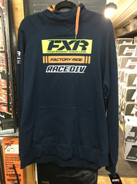 Load image into Gallery viewer, FXR Women&#39;s Race Division Pullover Hoodie Navy/Orange
