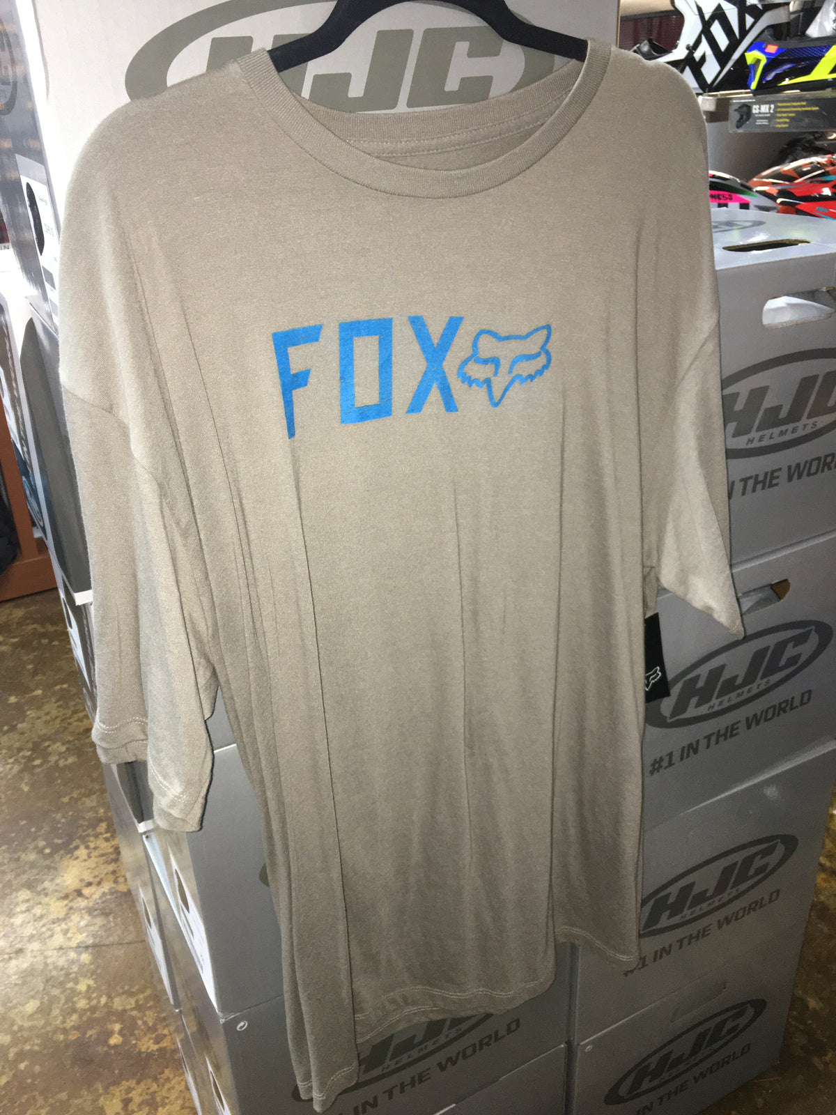 FOX WOMEN'S SHOCKBOLT SS TEE DARK GREY