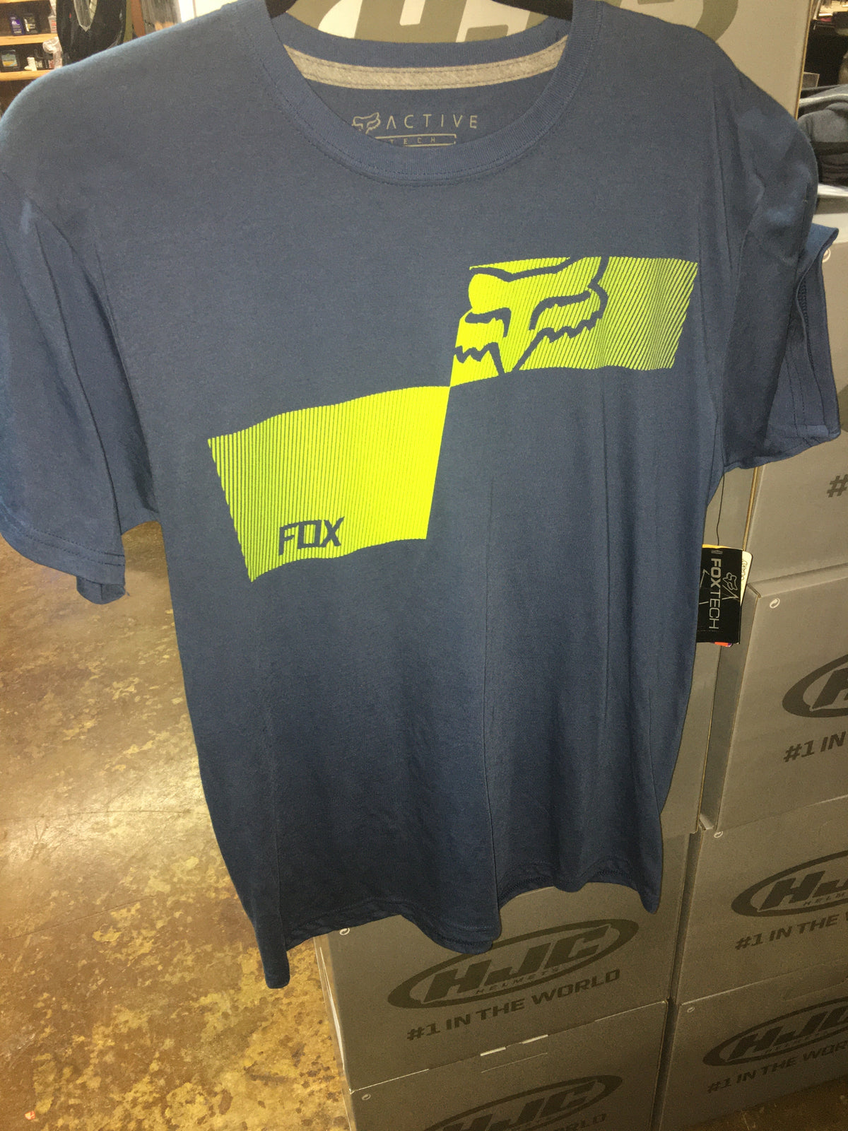 FOX MEN'S DIALED SS TECH TEE SUL BLUE