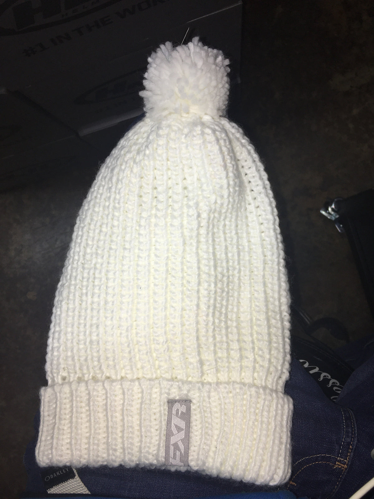 FXR COZY BEANIE WHITE