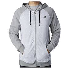 FOX MEN'S INTERCEPT ZIP FLEECE GREY