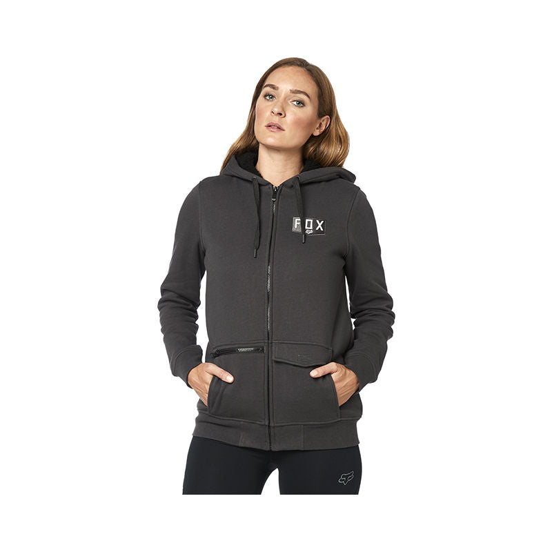 FOX WOMEN'S LIT UP SHERPA FLEECE BLACK VINTAGE