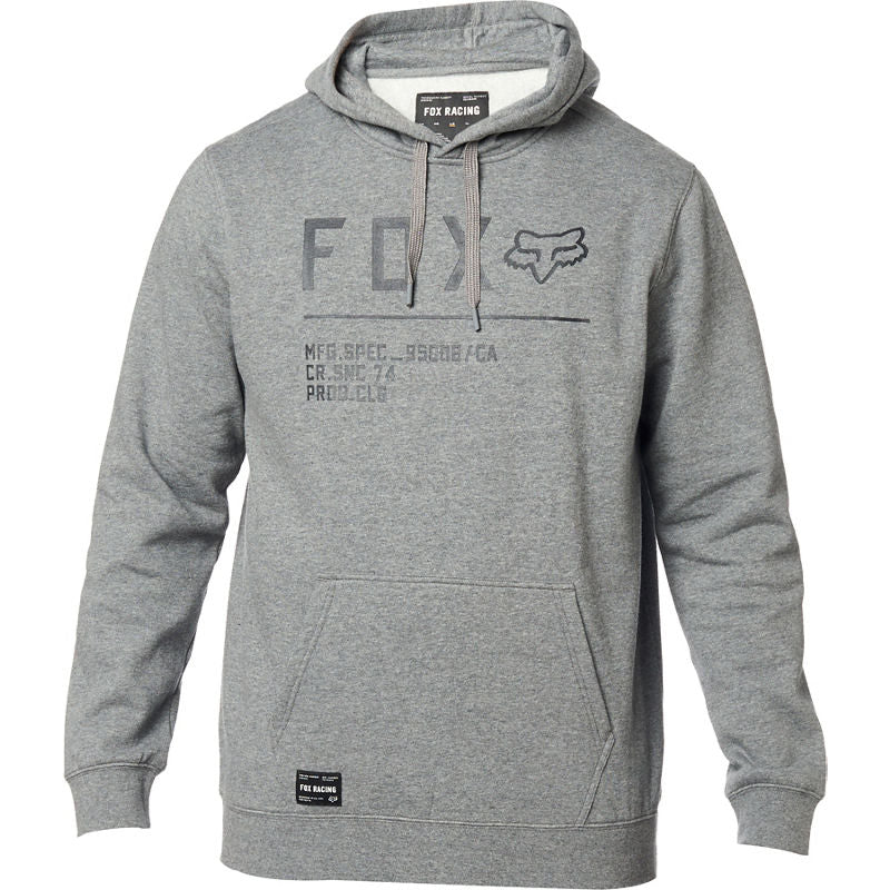 FOX NON STOP PULLOVER FLEECE HEATHER GRAPHITE