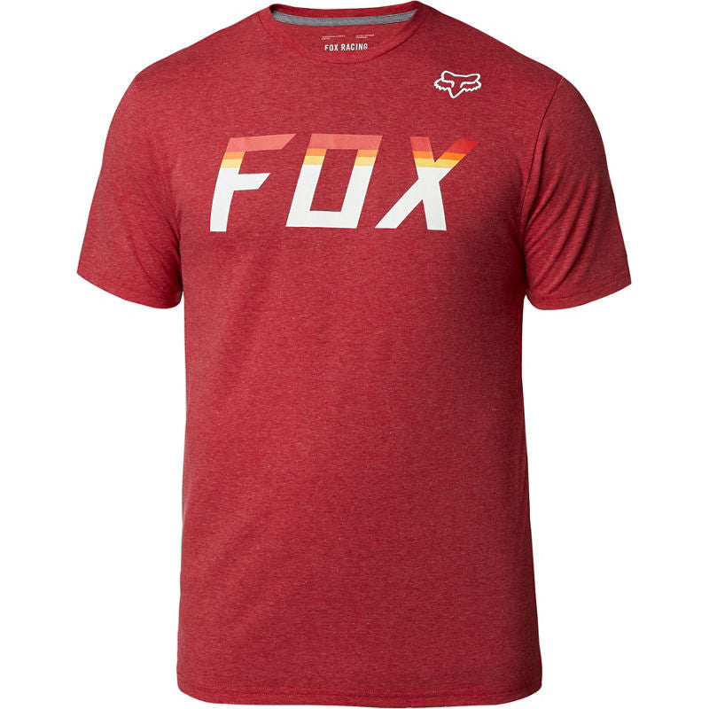 FOX ON DECK SS TECH TEE CHILI