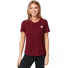 FOX WOMEN'S POCONO SS TOP CRANBERRY