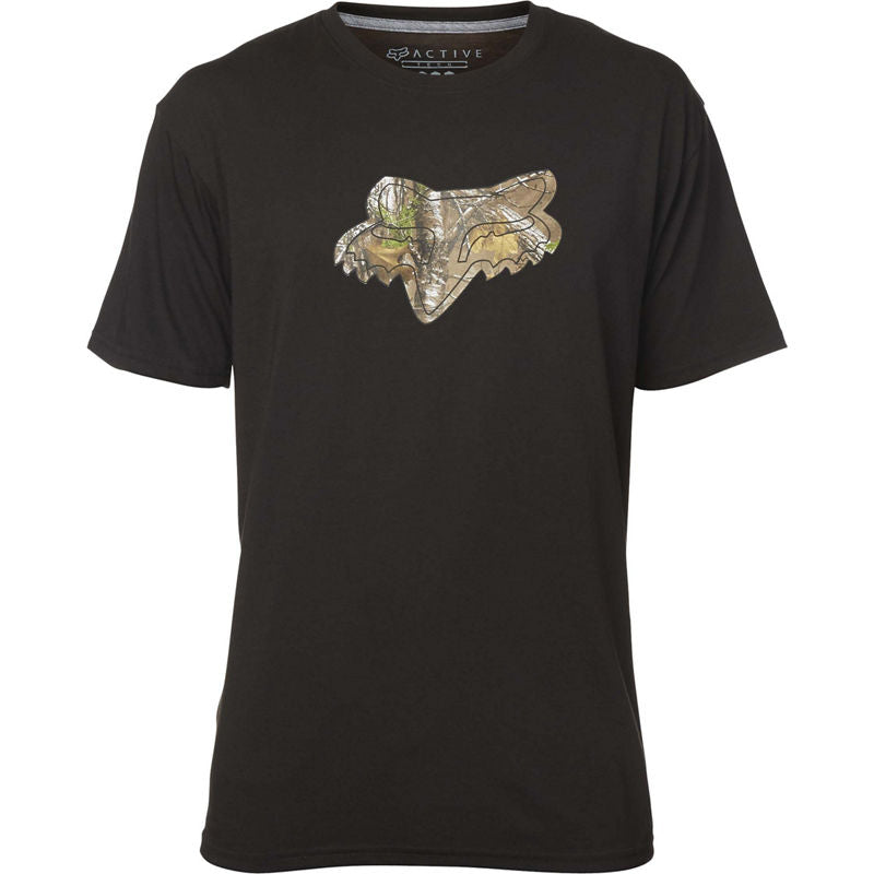 FOX MEN'S REALTREE SS TECH TEE BLACK