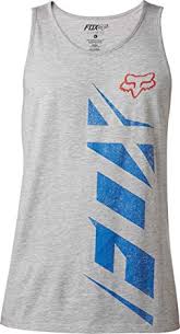 FOX MEN'S SCALED PREMIUM TANK HEATHER GREY