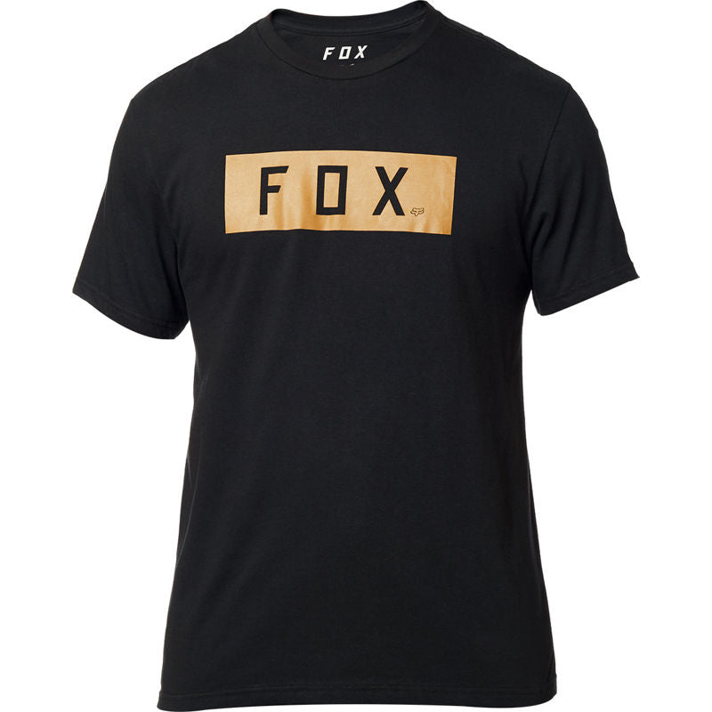 FOX MEN'S SOLO SS TEE BLACK