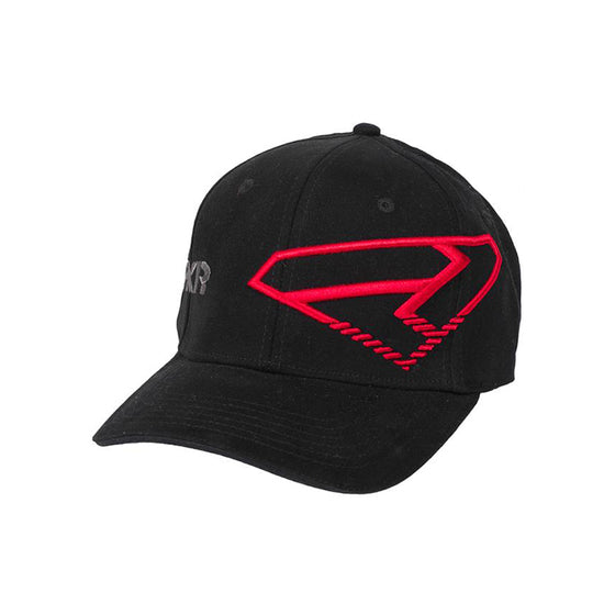 FXR M SPLIT HAT BLACK/RED