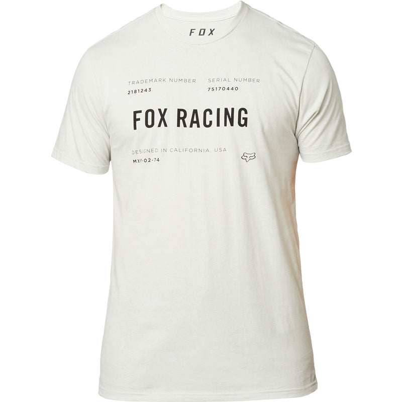 FOX MEN'S STANDARD ISSUE SS PREMIUM TEE LIGHT GREY