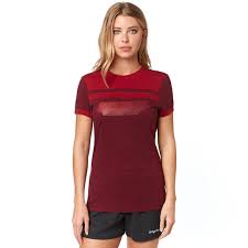 FOX WOMEN'S TALLADEGA SS TEE CRANBERRY