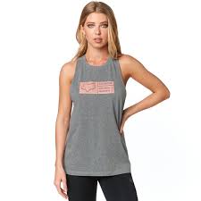 FOX WOMEN'S TRACKER TANK HEATHER GRAPHITE