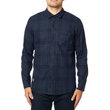 FOX MEN'S VOYD 2.0 FLANNEL MIDNIGHT