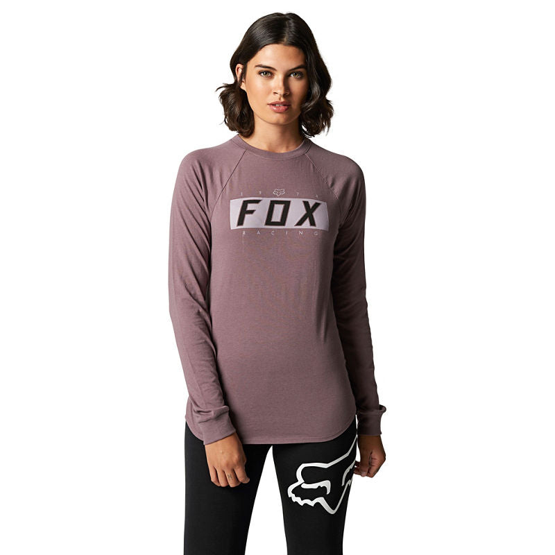 FOX WOMEN'S WINNING LS TOP PURPLE