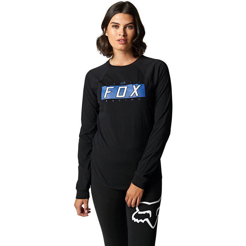 FOX WOMEN'S WINNING LS TOP BLACK