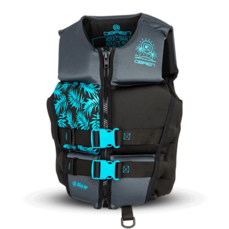 O'Brien Women's Flex V-Back Life Jacket - Aqua