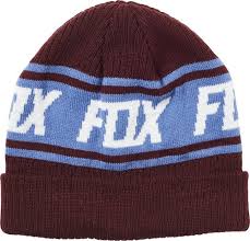 FOX WILD AND FREE BEANIE CRANBERRY