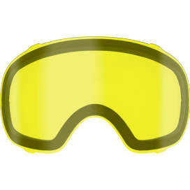 FXR SUMMIT GOGGLE DUAL LENS YELLOW