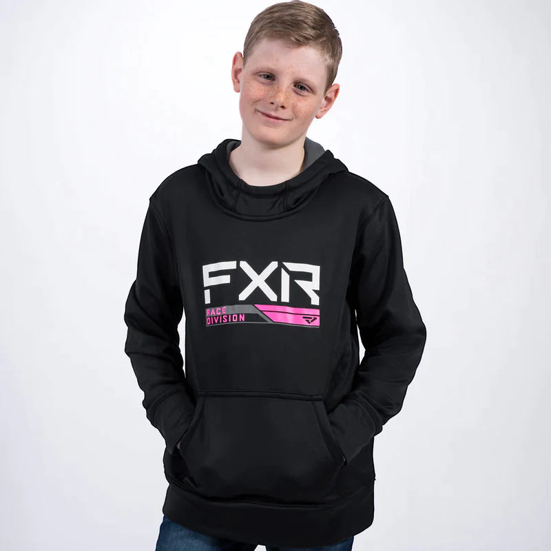 FXR YOUTH RACE DIVISION TECH PO HOODIE