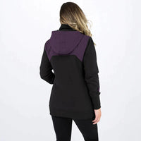 Load image into Gallery viewer, FXR WOMEN&#39;S TASK HOODIE BLACK PLUM
