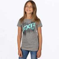 Load image into Gallery viewer, FXR YOUTH BROADCAST GIRLS PREMIUM T-SHIRT
