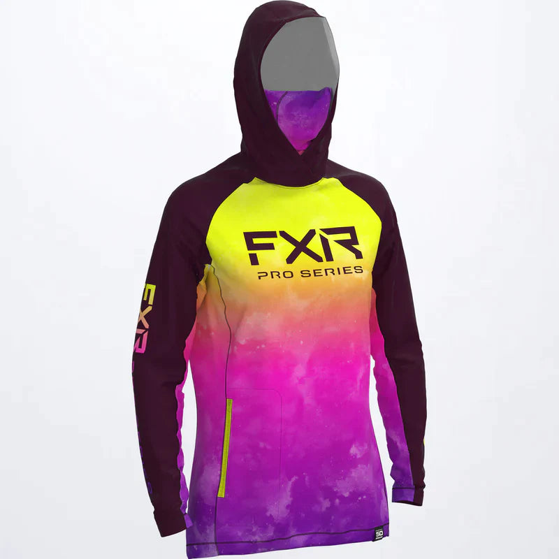 FXR WOMEN'S TOURNAMENT PRO UPF PULLOVER HOODIE