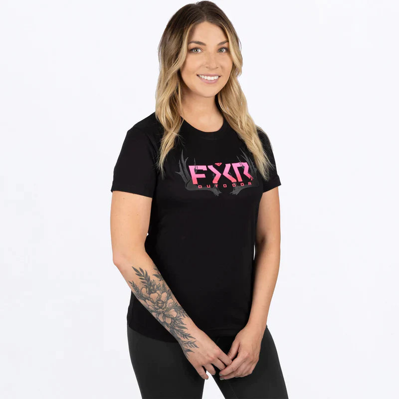 FXR WOMEN'S ANTLER PREMIUM T-SHIRT