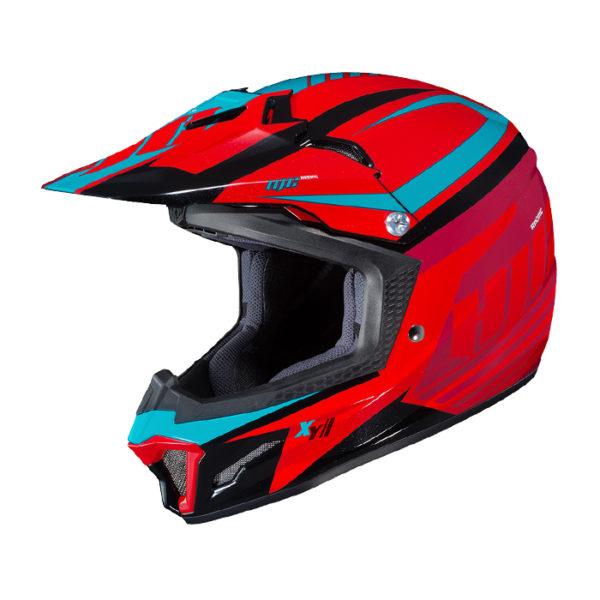 HJC YOUTH CL-XY BATOR MC1 BLK/RED/BLU