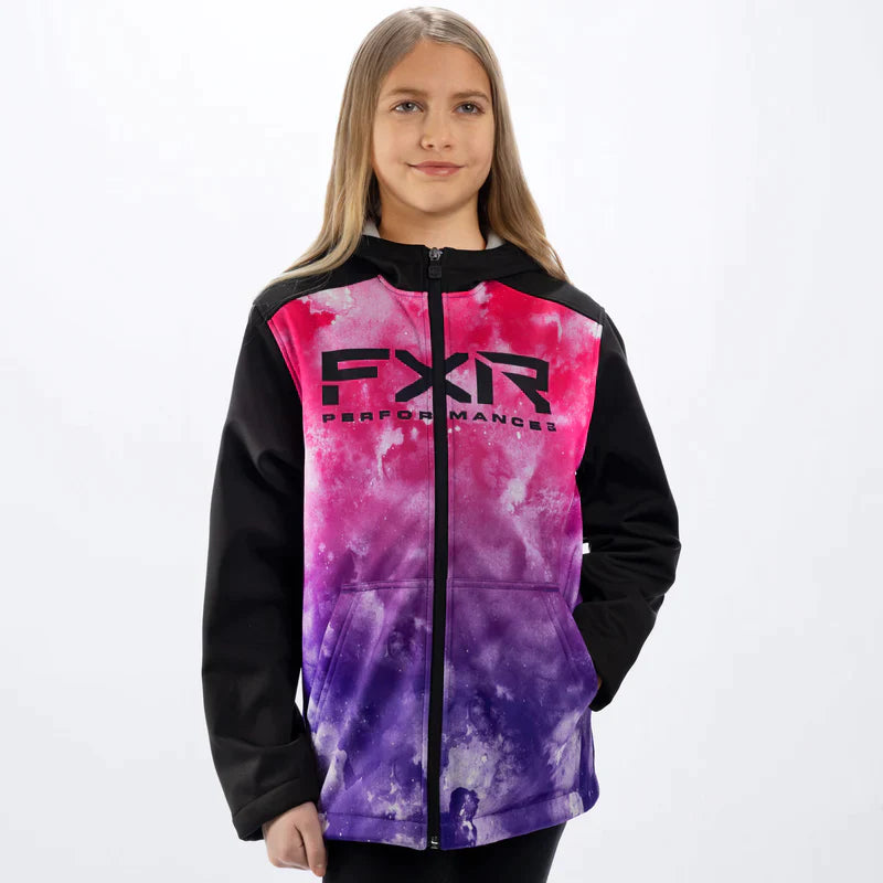 FXR YOUTH HYDROGEN SOFTSHELL JACKET