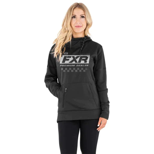 FXR WOMEN'S RACE DIVISION TECH PULLOVER HOODIE