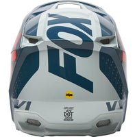 Load image into Gallery viewer, FOX V1 TRICE HELMET GRAY/ORANGE
