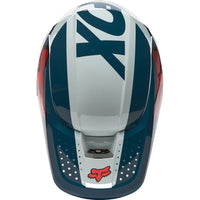 Load image into Gallery viewer, FOX V1 TRICE HELMET GRAY/ORANGE
