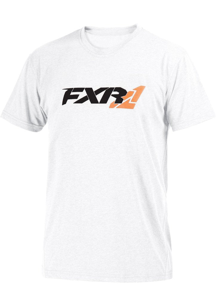 FXR MEN's Basic Logo T-Shirt White