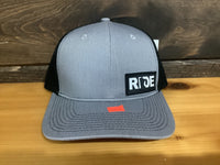 Load image into Gallery viewer, RIDE MINNESOTA NIGHT OUT PATCH MESH SNAPBACK GREY/WHITE
