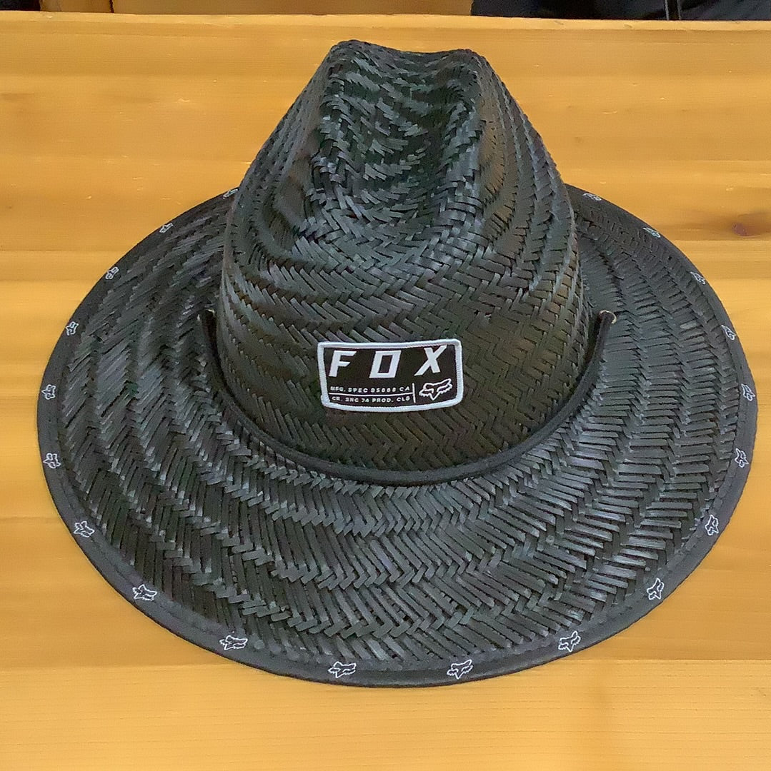 FOX NON STOP 2.0 STRAW HAT BLACK