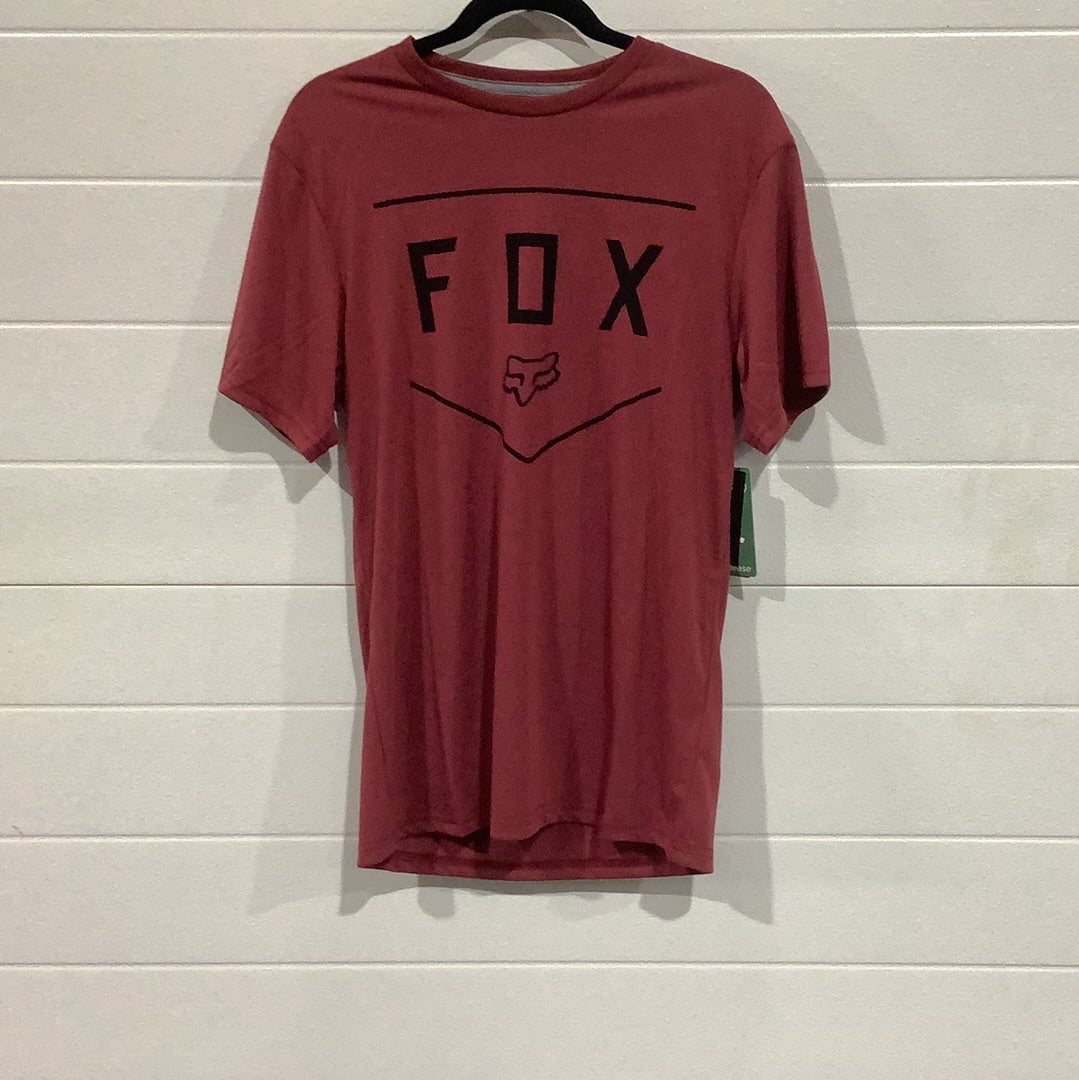 FOX SHIELD SS TECH TEE SCARLETT