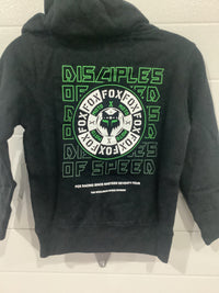 Load image into Gallery viewer, FOX YOUTH NOBYL ZIP FLEECE BLACK
