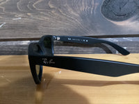 Load image into Gallery viewer, RAY BAN NEW WAYFARER RUBBER BLACK GREY MIRROR BLUE
