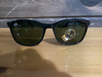 Load image into Gallery viewer, RAY BAN RB4374 BLACK W/G-15 GREEN LENS
