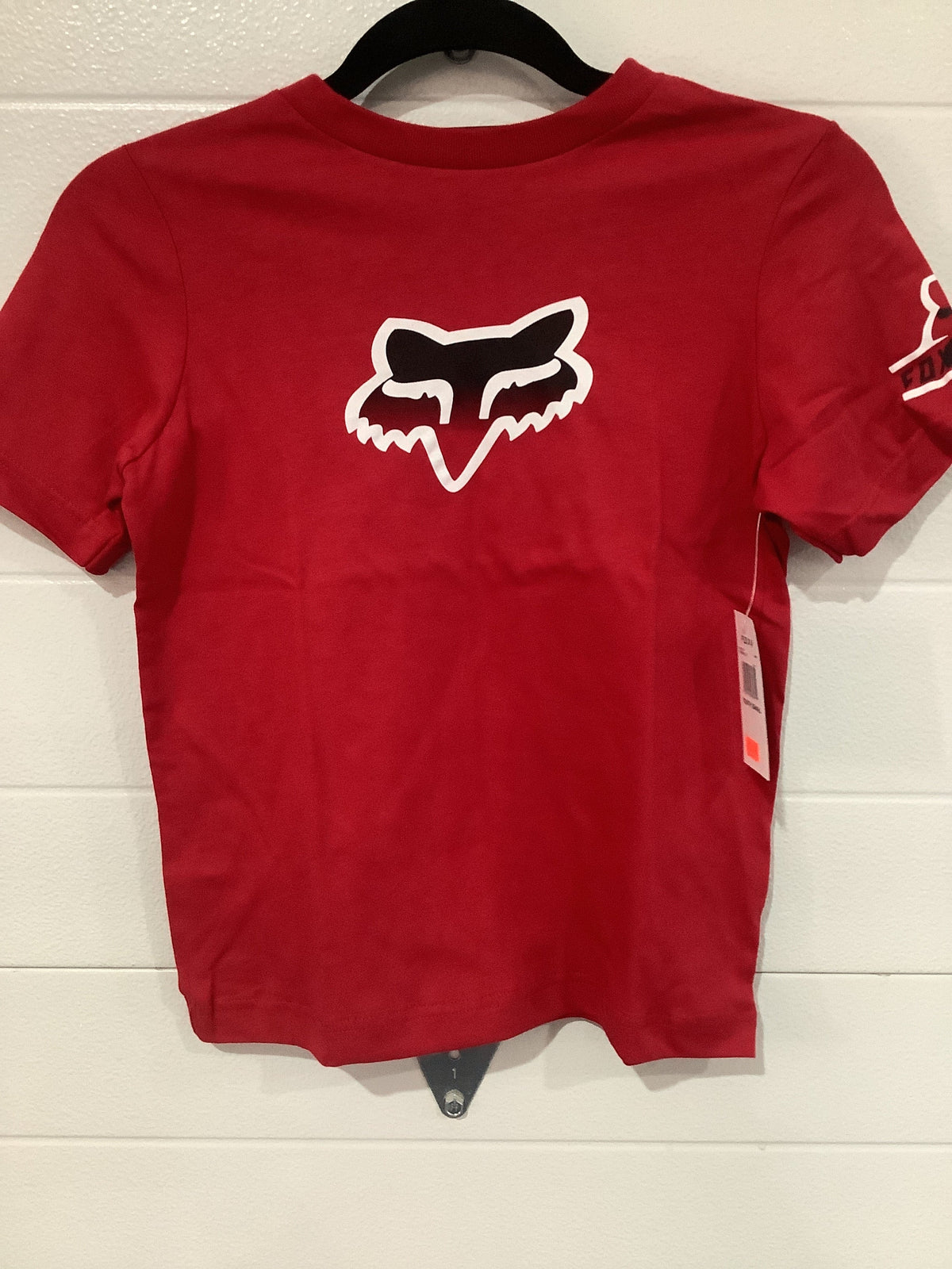 FOX YOUTH VIZEN SS TEE FLAME RED