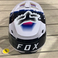 Load image into Gallery viewer, FOX V1 HORYZN HELMET BLACK/WHITE
