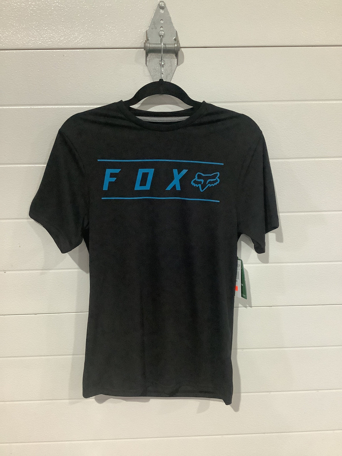 FOX PINNACLE SS TECH TEE BLACK/BLUE