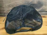 Load image into Gallery viewer, RIDE FISH MINNESOTA NIGHT OUT PATCH MESH SNAPBACK BLACK GREEN
