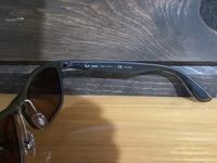 Load image into Gallery viewer, RAY BAN RB4263 CHROMANCE MATTE HAVANA W/BROWN MIRROR GOLD GRADIENT
