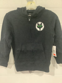 Load image into Gallery viewer, FOX YOUTH NOBYL ZIP FLEECE BLACK
